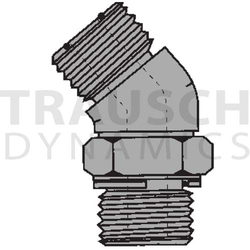 6058 ADAPTERS - MALE O-RING FACE SEAL X ADJUSTABLE...