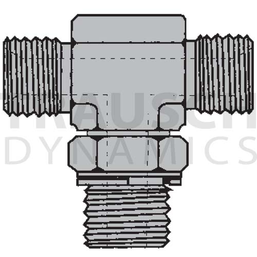 9152 ADAPTERS - ADJUSTABLE MALE BSPP BRANCH TEE