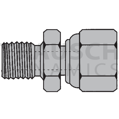 9018 ADAPTERS - MALE METRIC X FEMALE BSPP SWIVEL