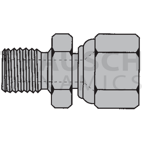 9024 ADAPTERS - MALE METRIC X FEMALE JIC SWIVEL