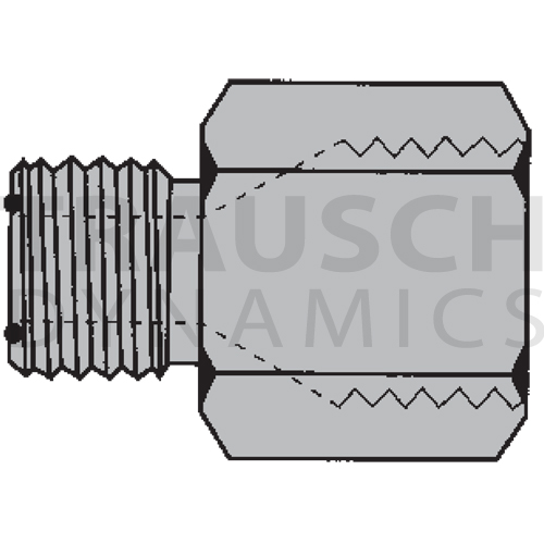 6220 ADAPTERS - MALE O-RING FACE SEAL X FEMALE JIS