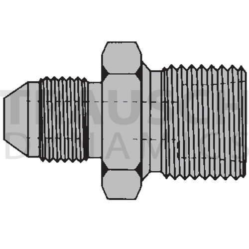 9245 ADAPTERS - MALE JIC X JSW MALE TUBE END