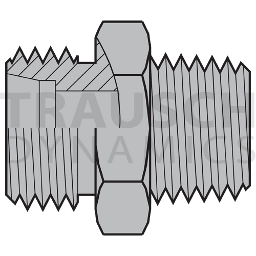 5068LLT ADAPTERS - DIN X MALE METRIC TAPER