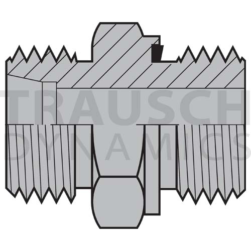 5002L ADAPTERS - MALE DIN X MALE BSPP ELASTOMERIC ...