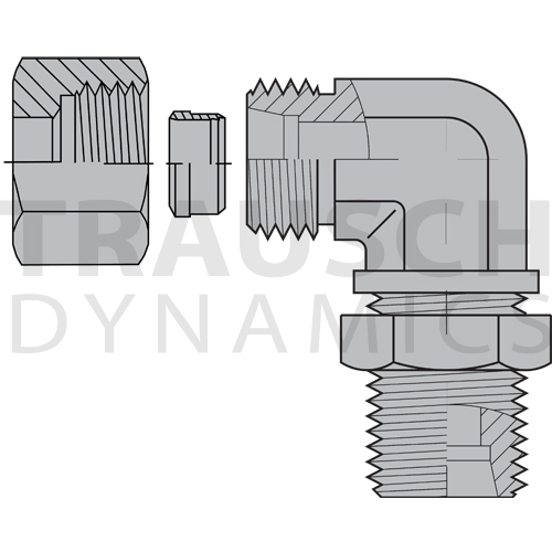 5042L ADAPTERS - MALE DIN BULKHEAD UNION COMPLETE ...