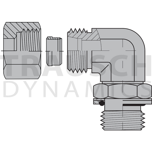 5069L ADAPTERS - MALE DIN X ADJUSTABLE MALE METRIC...