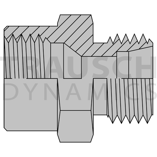 9624 ADAPTERS - FEMALE JIC X MALE DIN