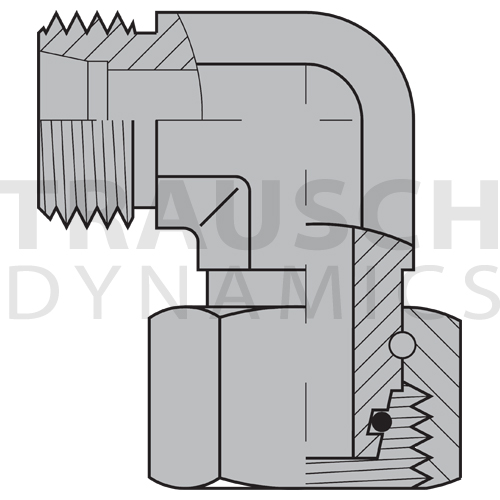 5360S ADAPTERS - MALE DIN X FEMALE DIN SWIVEL 90 D...