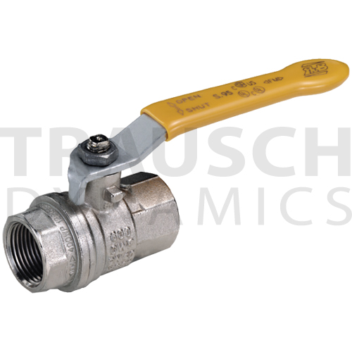 CAMOZZI NICKEL CHROME PLATED BRASS BALL VALVE