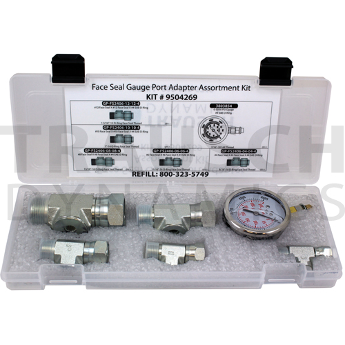 FACE SEAL GAUGE PORT ADAPTER KIT