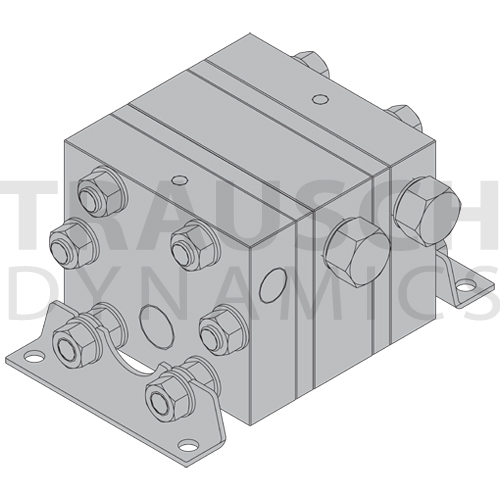 2-SECTION SLACK & PARR FLOW DIVIDERS/COMBINERS