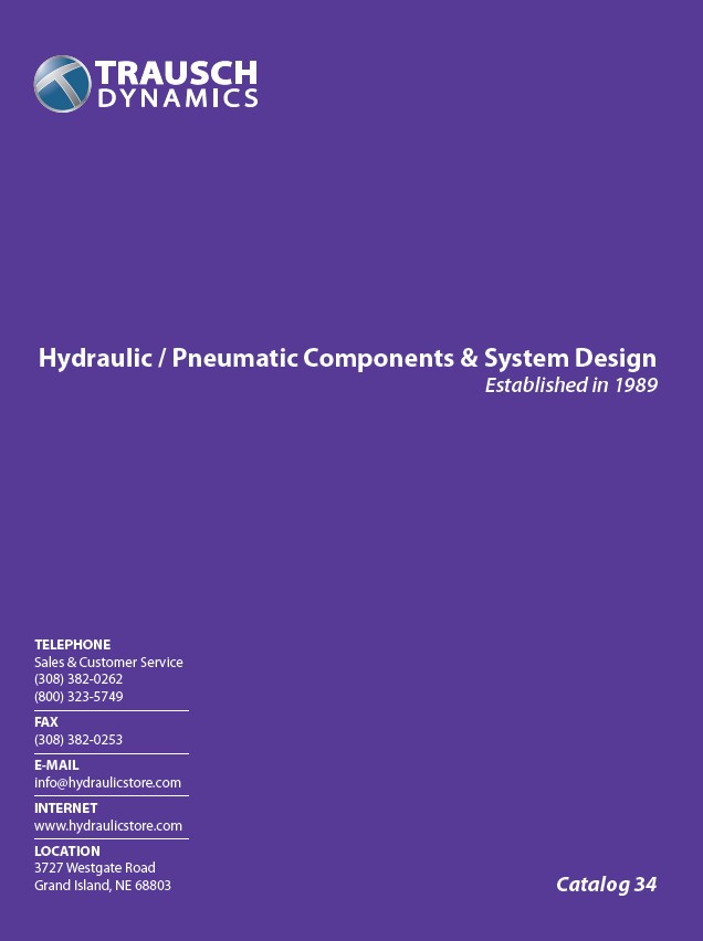 TRAUSCH DYNAMICS CATALOG #34